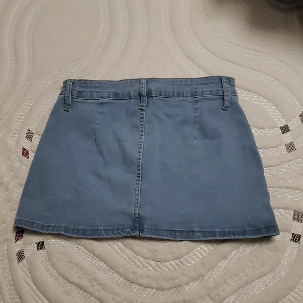 Denim Mini Skirt